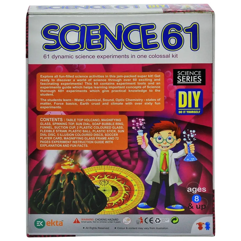 Science 61 Experiment Kit (8-14 Years)