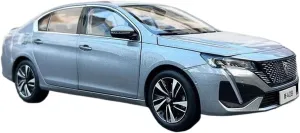 Simulation Car Model 1:18 for China Dongfeng Peugeot 408 Simulation Car Model Collection Display Home Decoration Mini Vehicles Toys