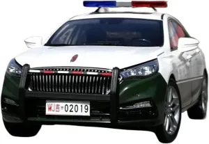 Simulation Car Model 1：18 for Hongqi H5 Sedan Armed Version Alloy Car Model Static Ornament Souvenir Collectible Mini Vehicles Toys