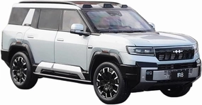 Simulation Car Model 1：18 for BYD Formula Leopard 8 O Ff-Road SUV Simulation Alloy Car Model Souvenir Static Display Mini Vehicles Toys