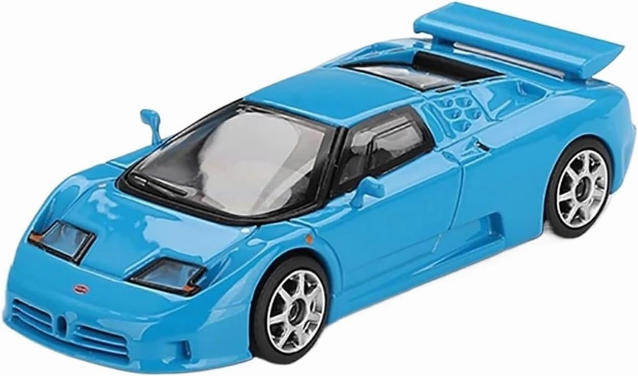 Simulation Car Model 1：64 for Bugatti EB110 Sport Simulation Alloy Car Model Static Ornaments Collection Souvenir Mini Vehicles Toys