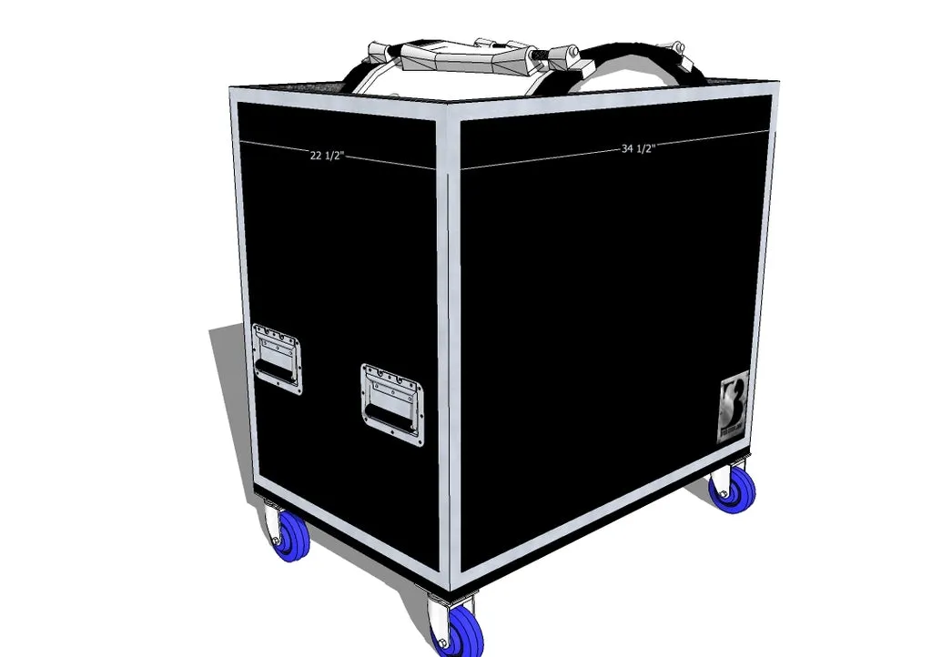 Single 28 inchMarching Bass Case