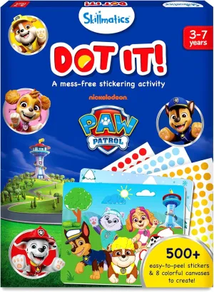 Skillmatics Dot It Sticker Activity - PAW Patrol, Mess-Free Fun for Kids, 500  Stickers, Craft Kits, DIY Activity, Travel Toys, Gifts for Boys & Girls Ages 3, 4, 5, 6, 7