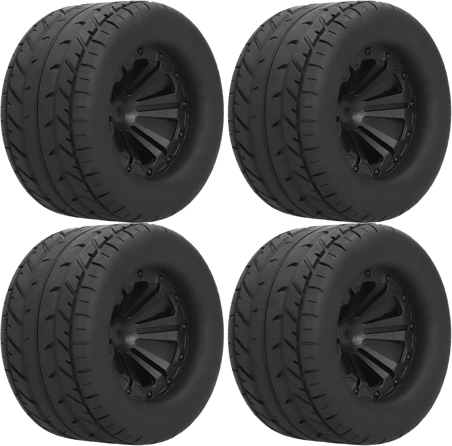 Slash Wheels Duratrax Rc Tires 24×24×7 4pcs 115mm Wheel Tires Rc Car Accessories Fit for Zd Racing 1 10 Rc Car Model