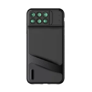 SLC 6-in-1 Hybrid Phone Camera Zoom Lens Case for iPhone X