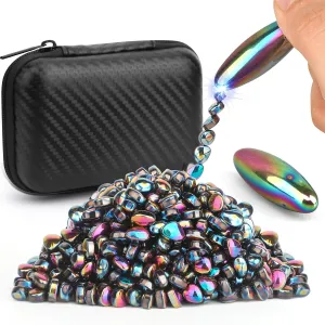 Slime Magnetic Putty Party Favors - Cool Fidget Ferrite With Rattle Oval Magnet, Stones Eggs - Novelty EDC Toy & Science Kit Gift