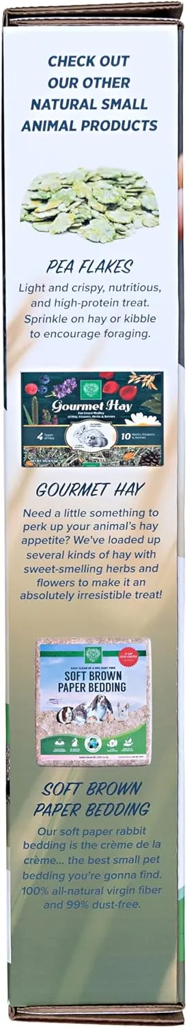 Small Pet Select - Straight Timothy Hay Cubes - 100% All Natural Timothy Hay, Not Blended - Delivered Fresh, Guarantee, (5 lb)