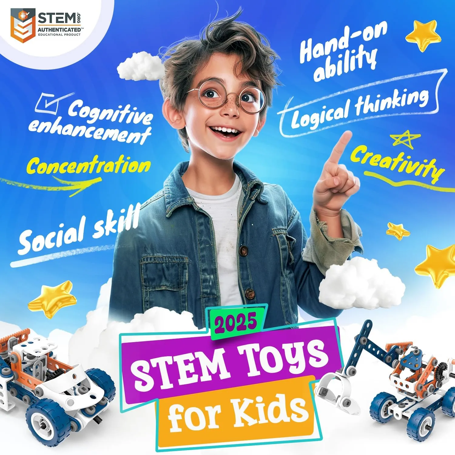 SMIESSKIDDO 12 in 1 STEM Toys, 152 PCS Building Toys for Kids Ages 4-8 5-7 6-8 Educational Activities for Boys 4-6 8-10 Construction Creative Games Birthday Gifts for 4 5 6 7 8  Year Old Boy Girl