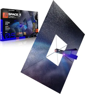 Space O DIY Engineering Kit - Near Earth Asteroid Scout Model - Educational STEM & Electrical Engineering Kit - DIY Toy Gift for Adults, Teens & Kids 14 