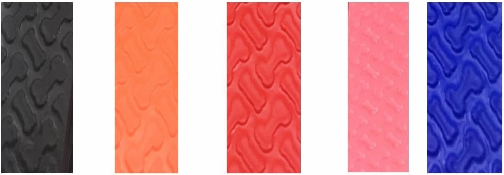 Sparky PetCo Compatible 1" Waterproof Biothane Bone Embossed Compatible with Petsafe Bark in- Underground Systems No Hole Strap Wraps Around The Receiver (NEON Pink)