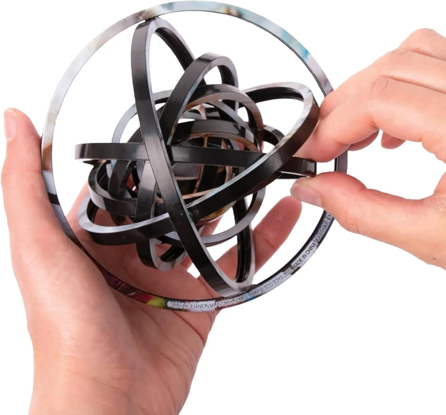 Spin Flip Puzzle: Abstract, 3D Puzzle, Challenging, Fun, Interactive Brain Teaser for Kids and Adults, Fidget Toy for Decrompression, Easily Portable