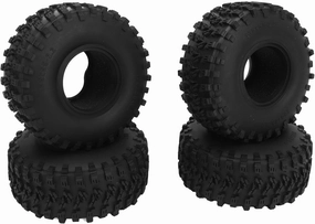 Srliya 4Pcs 2.2in RC Crawler Tires Rubber Soft Replacement RC Car Wheel Tyre for SCX10 1/10 RC Crawlers