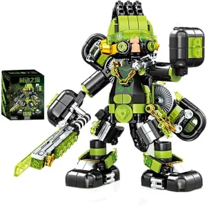STEM Robot Building Toys for Kids Age 8-12 – 433 PCS Educational Construction Set, DIY Poseable Action Figure Building Blocks Kit, Science Engineering Toy Gift for Boys & Girls