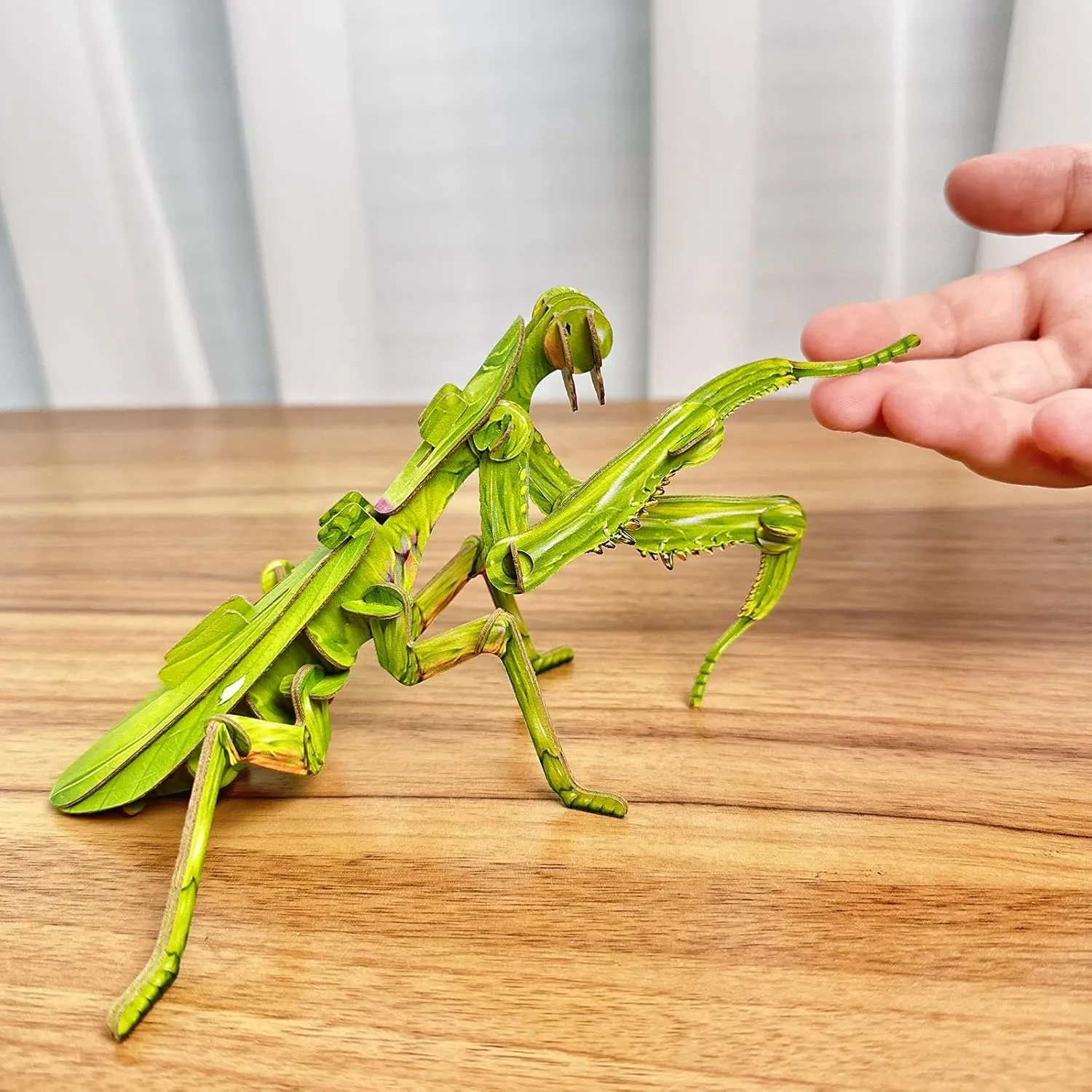 STEM Toys Eco-Friendly 3D Paper Puzzles, Educational Toys for 7  Year Old, Preschool Toys for Birthday, Christmas, Holidays(Giant Asian Mantis and Phyllium)……