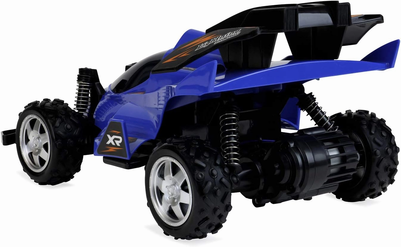 Sumac Remote Control Sports Car Super Drift Racer – High Speed, Full Function, Sounds and Lights for Gifting, Christmas, Holidays (Blue)