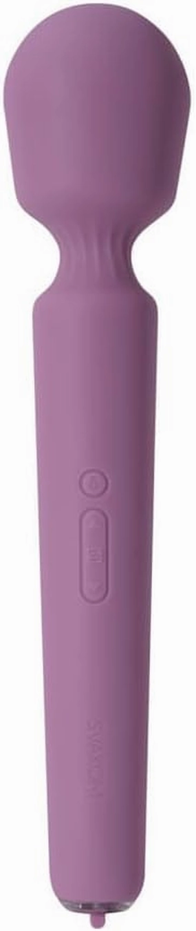 SVAKOM Emma Neo 2 App Compatible Rechargeable Silicone Heated Wand Vibrator - Lavender