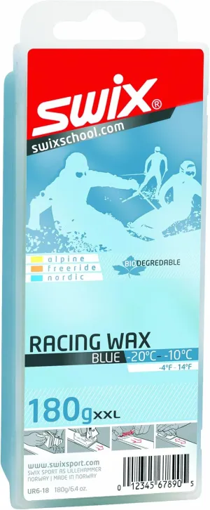 Swix Bio Degradable Ski/Snowboard Cold Wax (180g Bar)