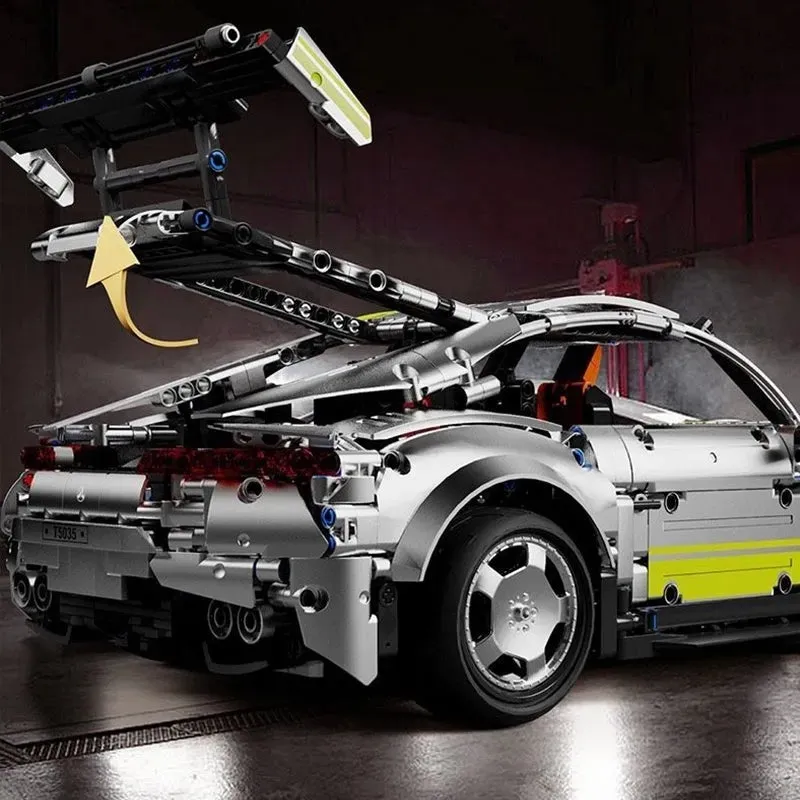 Tech MOC APP RC AMG GT Super Racing Car Bricks Toys T5035