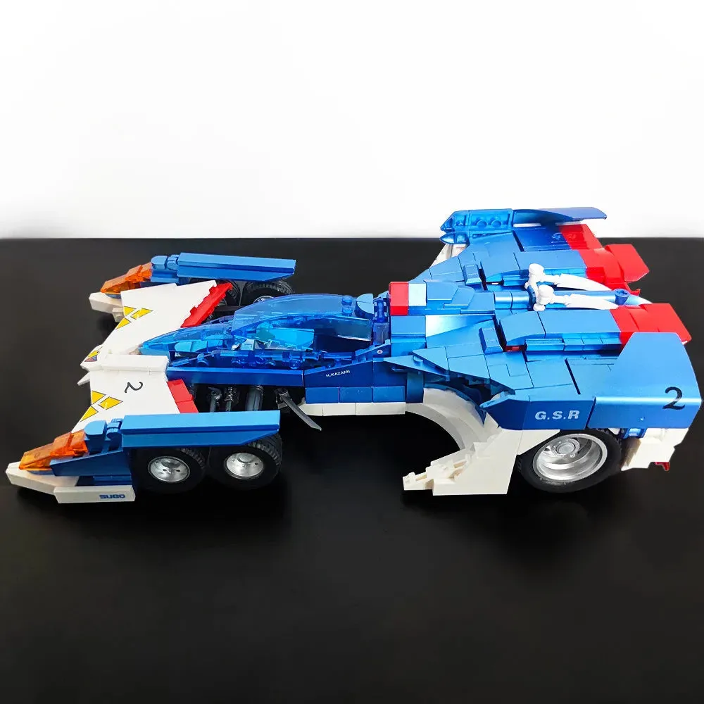 Tech MOC F1 SF 03 Formula One Racing Car Bricks Toy