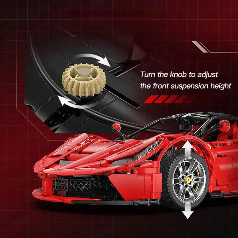 Tech MOC Ferrari LA Ferrari Super Racing Car Bricks Toy EU
