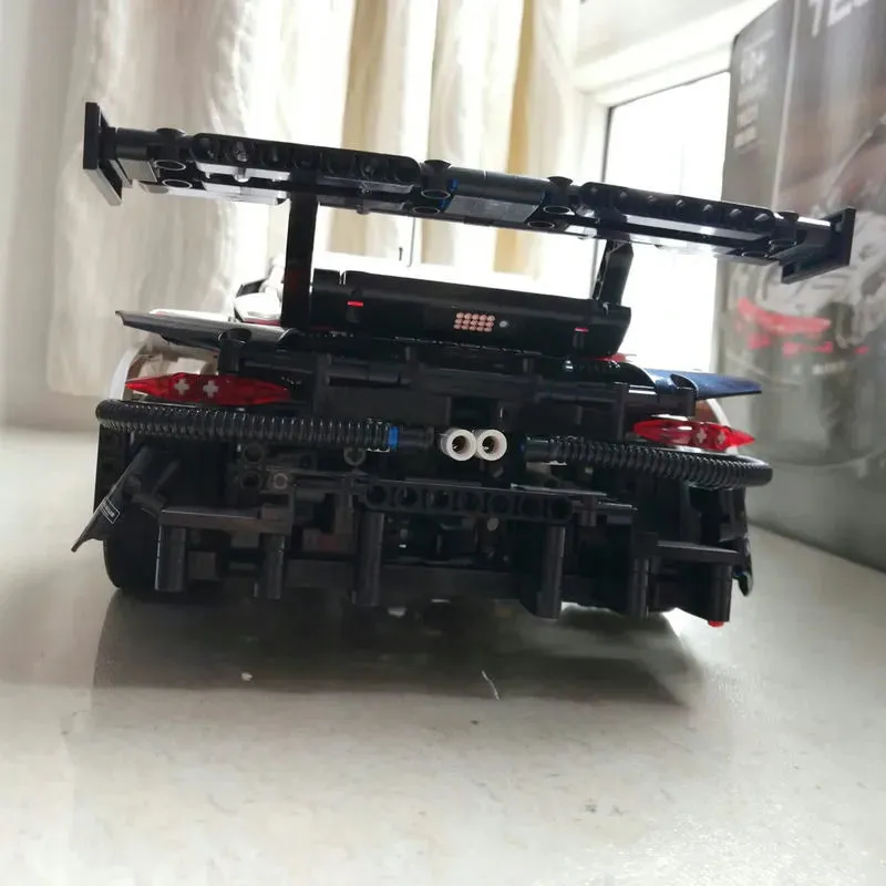 Tech MOC Porsche 911 RSR Racing Sports Car Bricks Toy 20097