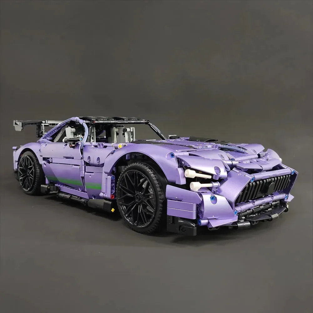 Tech Super MOC Concept Racing Sports Car Bricks Toy