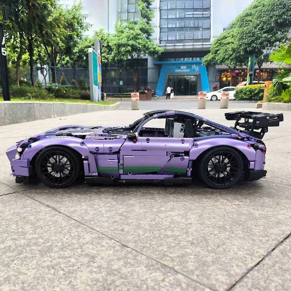 Tech Super MOC Concept Racing Sports Car Bricks Toy