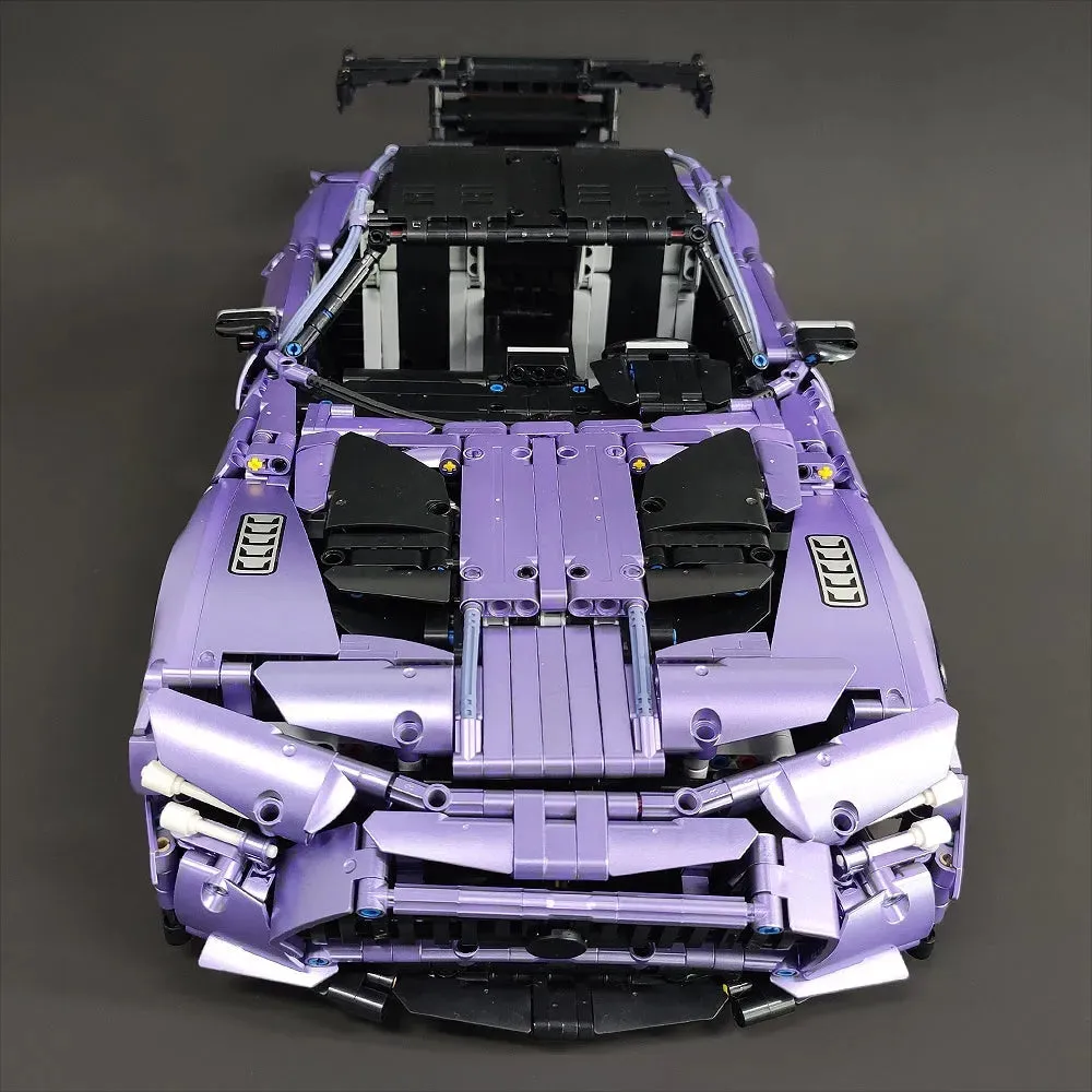 Tech Super MOC Concept Racing Sports Car Bricks Toy