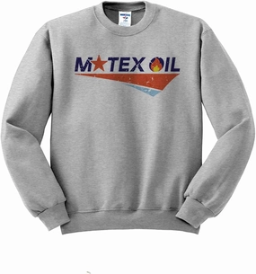 TeesAndTankYou Motex Oil Logo Sweatshirt Unisex