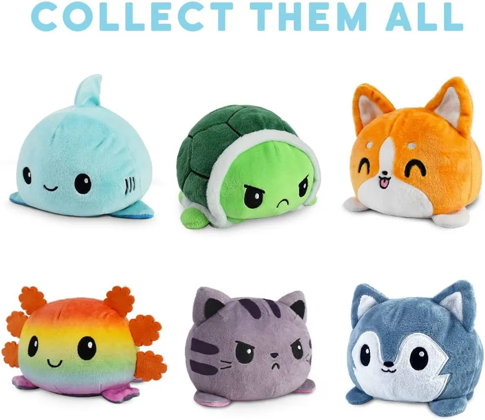 TeeTurtle - The Officially Licensed Original Sanrio Plushie - Pompompurin - Cute Sensory Fidget Stuffed Animals That Show Your Mood