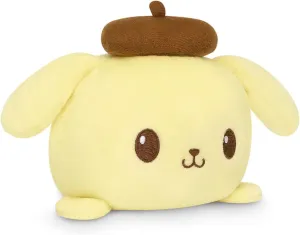 TeeTurtle - The Officially Licensed Original Sanrio Plushie - Pompompurin - Cute Sensory Fidget Stuffed Animals That Show Your Mood