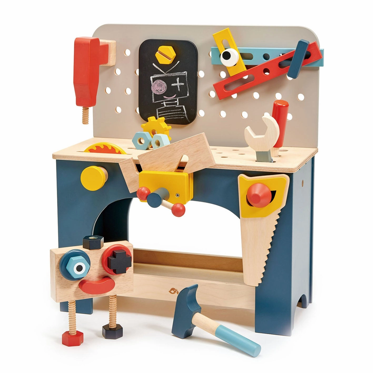 Tender Leaf Wooden Toy Table Top Tool Bench