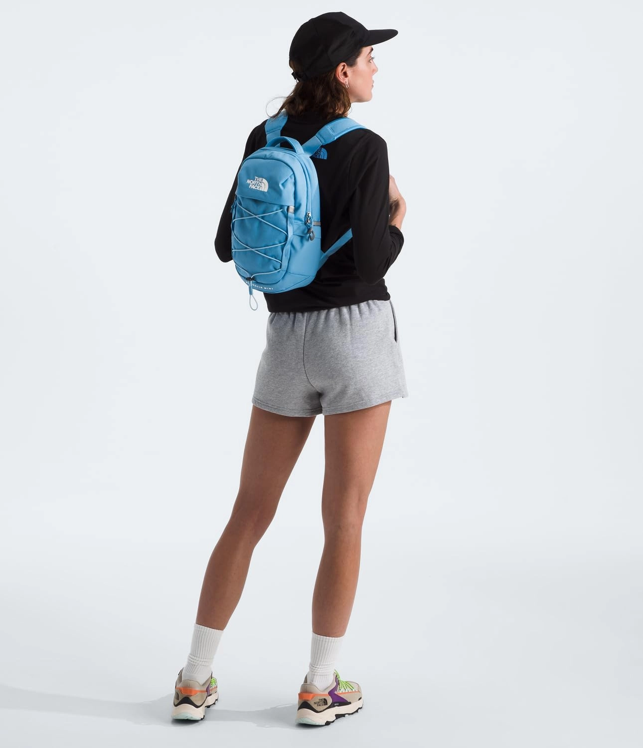 THE NORTH FACE 10L Mini Borealis Everyday Backpack - PFAS Free, Dark Cornflower Dark Heather, One Size