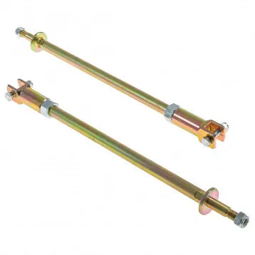 TIE BAR SET, ADJUSTABLE, HEAVY DUY, PAIR