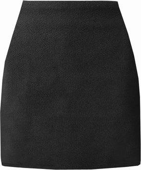 TONCHENGSD Women's High Waist Mini Skirt Wool Bodycon Pencil Mini Skirts