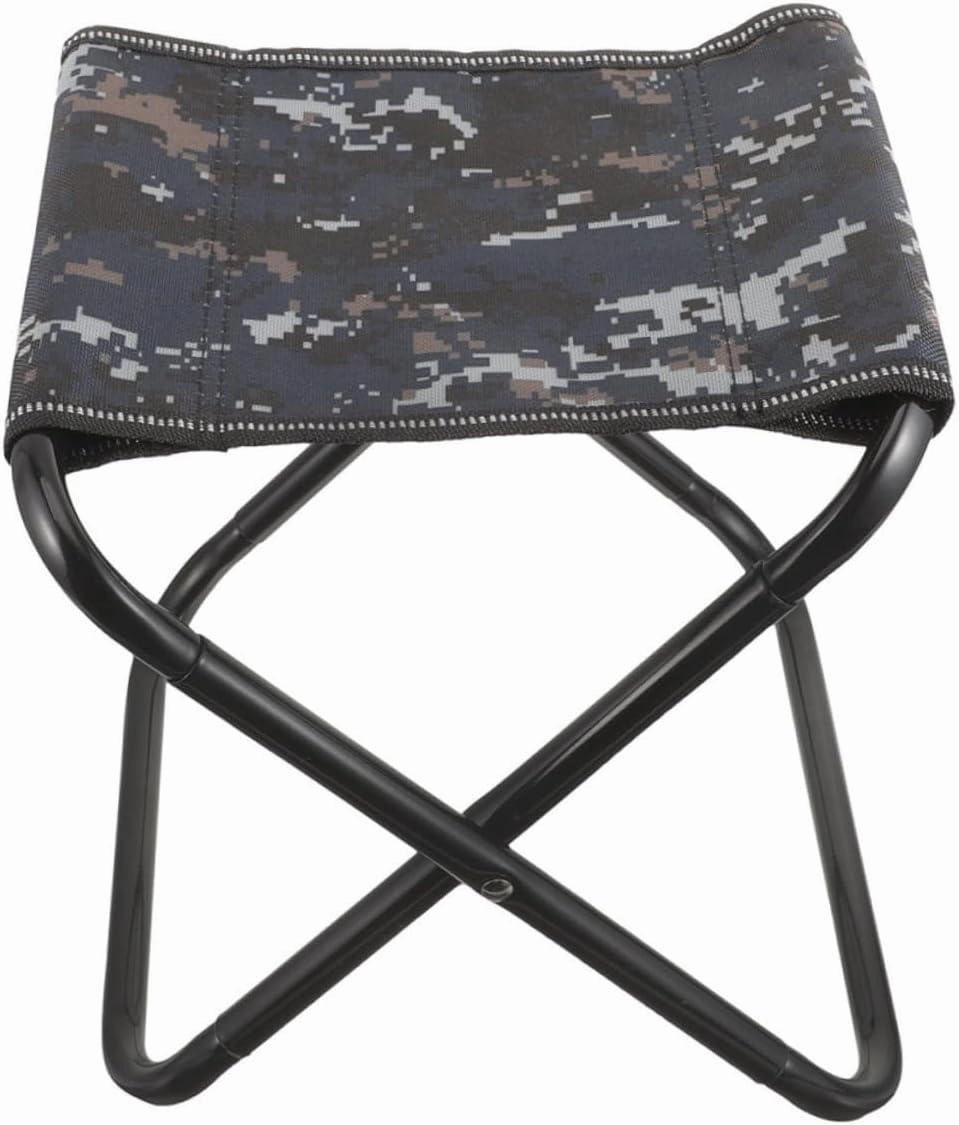 Totority Portable Hunting Stool Outdoor Folding Bench Lightweight Camping Stool Smooth Surface