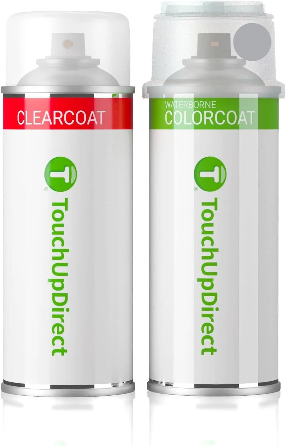 TouchUpDirect 922 Cirrus Silver Metallic Compatible with Mercedes-Benz Exact Match Touch Up Paint Aerosol - Essential Kit