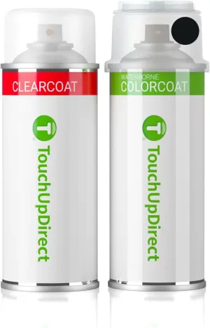 TouchUpDirect A2B Abyss/Onyx Black Pearl Compatible with Hyundai Exact Match Touch Up Paint Aerosol - Essential Kit