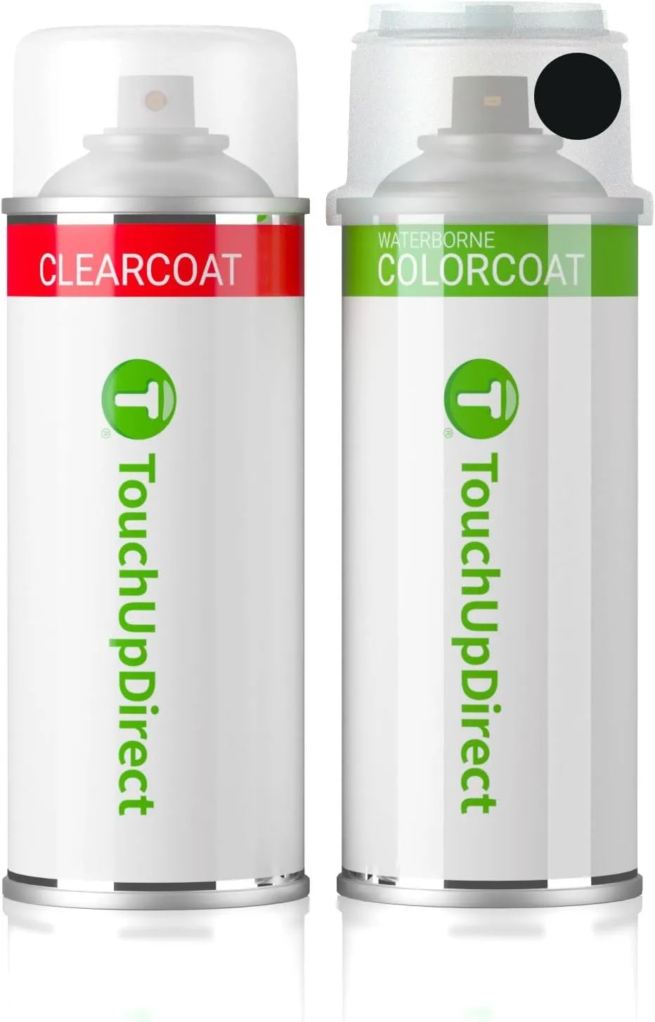 TouchUpDirect A2B Abyss/Onyx Black Pearl Compatible with Hyundai Exact Match Touch Up Paint Aerosol - Essential Kit