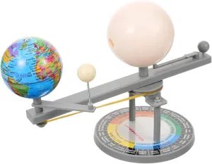TOYANDONA Toy Tools Educational Astronomy Model Sun Orbiter for Educational Solar System Model Teaching Aid Scientific Model Astronomical Instrument to Rotate Puzzle Plastic
