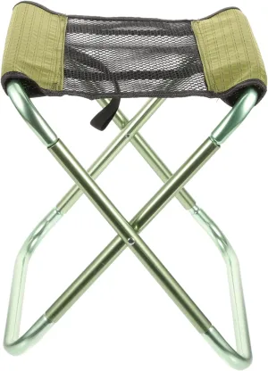 Toyvian Portable Folding Camping Chair Multi-Functional Outdoor Stool for Fishing Picnics and Travel Compact Space-Saving Design Lightweight and Easy to Carry for Gardens and Events
