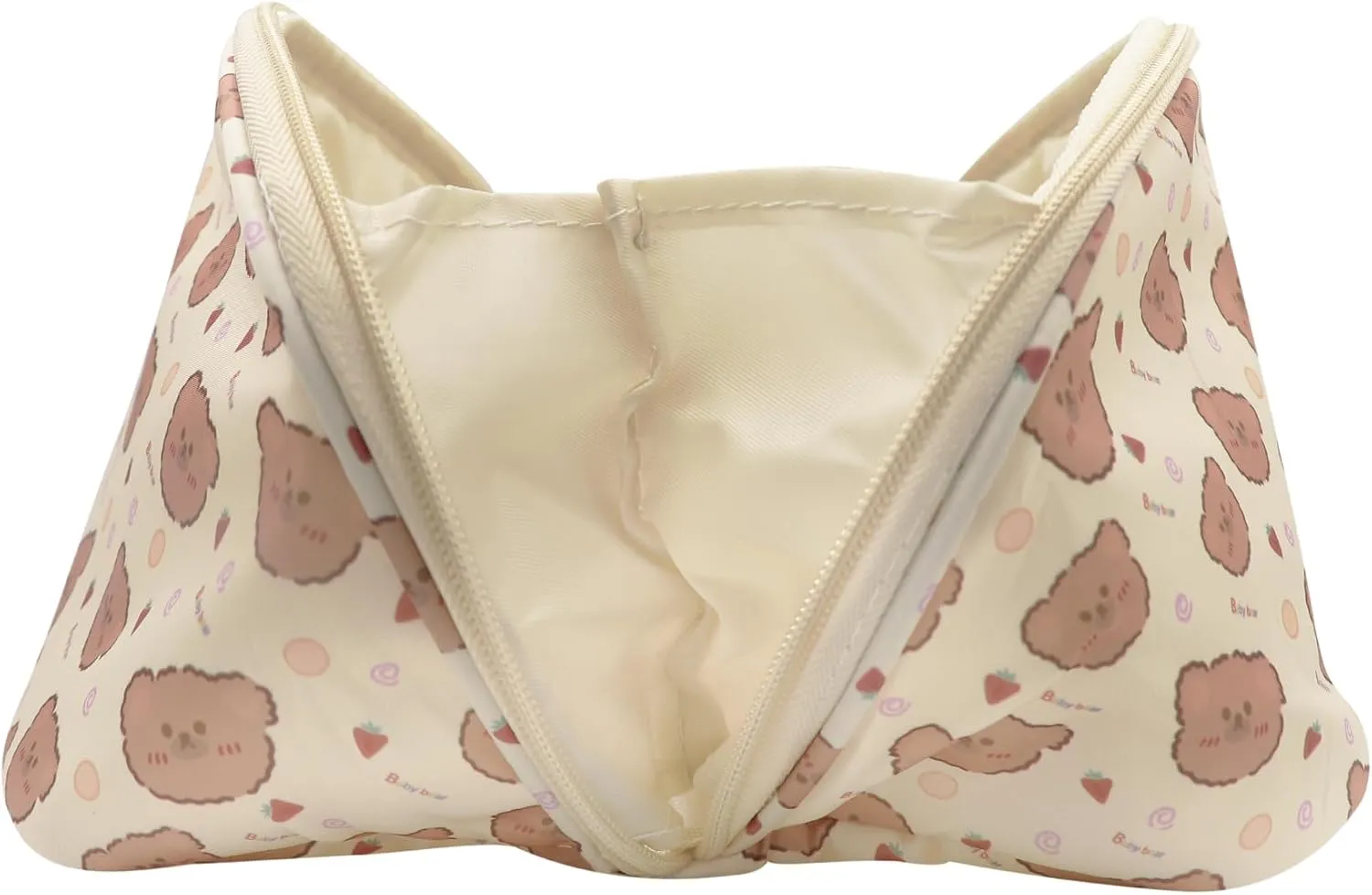 Travel Underwear Organizer Bag Multifunctional Travel Bra Underwear Storage Bag Portable Socks Lingerie Pouch,Bear