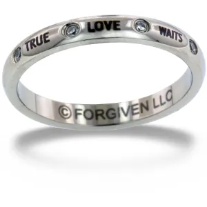 True Love Waits Stackable Ring
