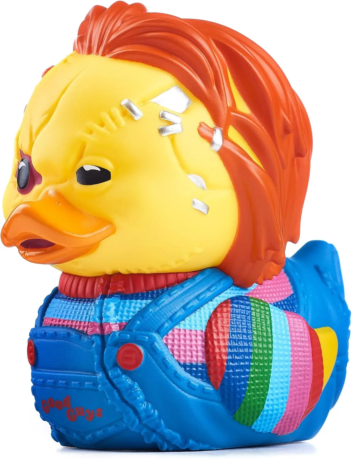 TUBBZ Boxed Edition Scarred Chucky Collectible Vinyl Rubber Duck Figure - Official Chucky Merchandise - TV, Movies & Video Games