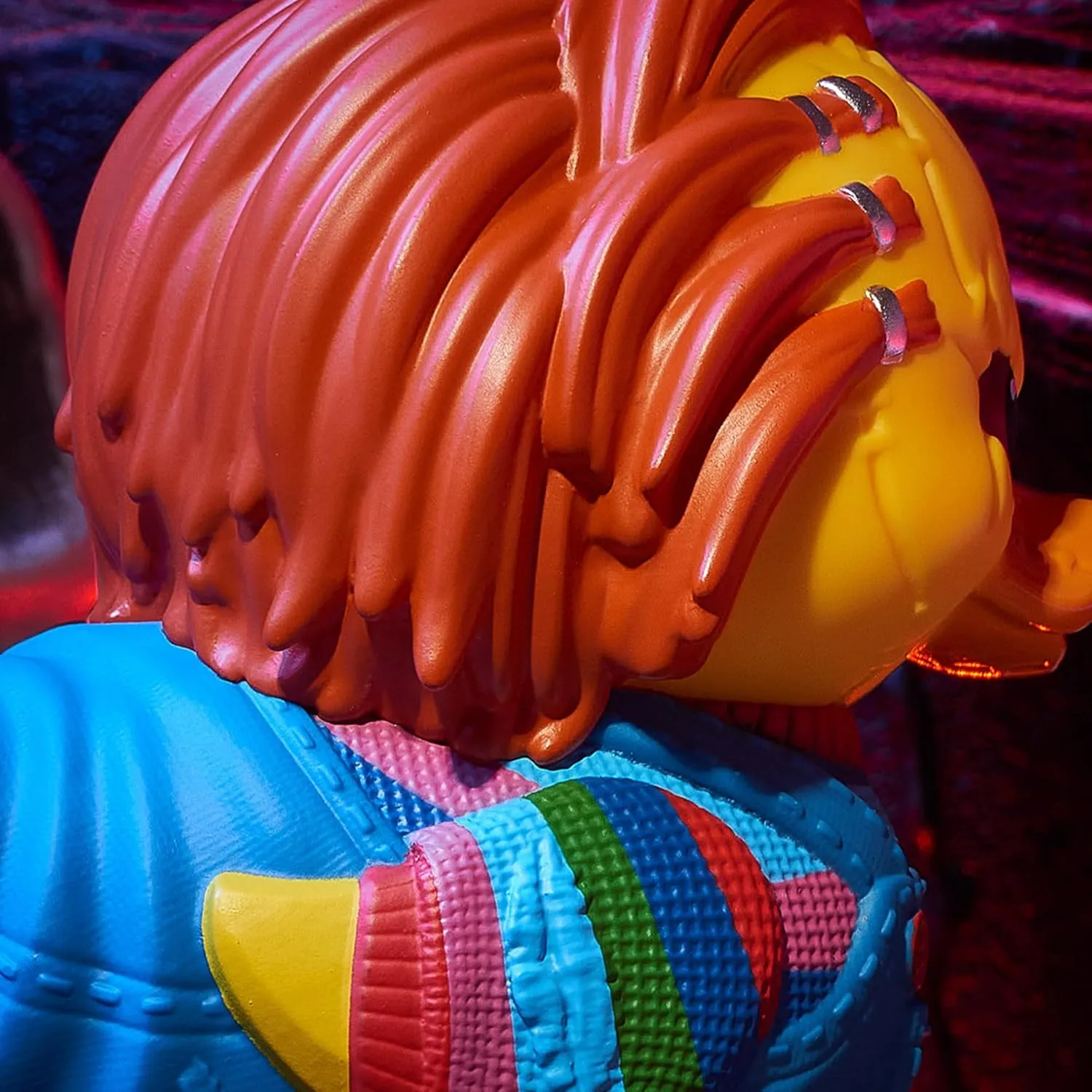 TUBBZ Boxed Edition Scarred Chucky Collectible Vinyl Rubber Duck Figure - Official Chucky Merchandise - TV, Movies & Video Games