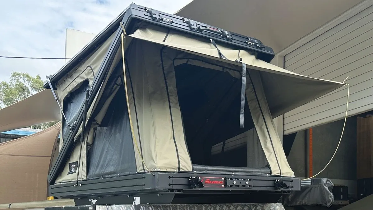 TX27 Hardshell Rooftop Tent 1.4 Double Pop - The Bush Company