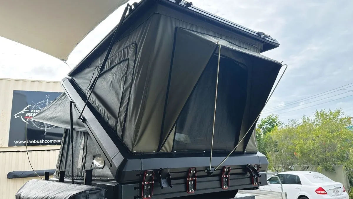 TX27 Hardshell Rooftop Tent 1.4 Double Pop - The Bush Company
