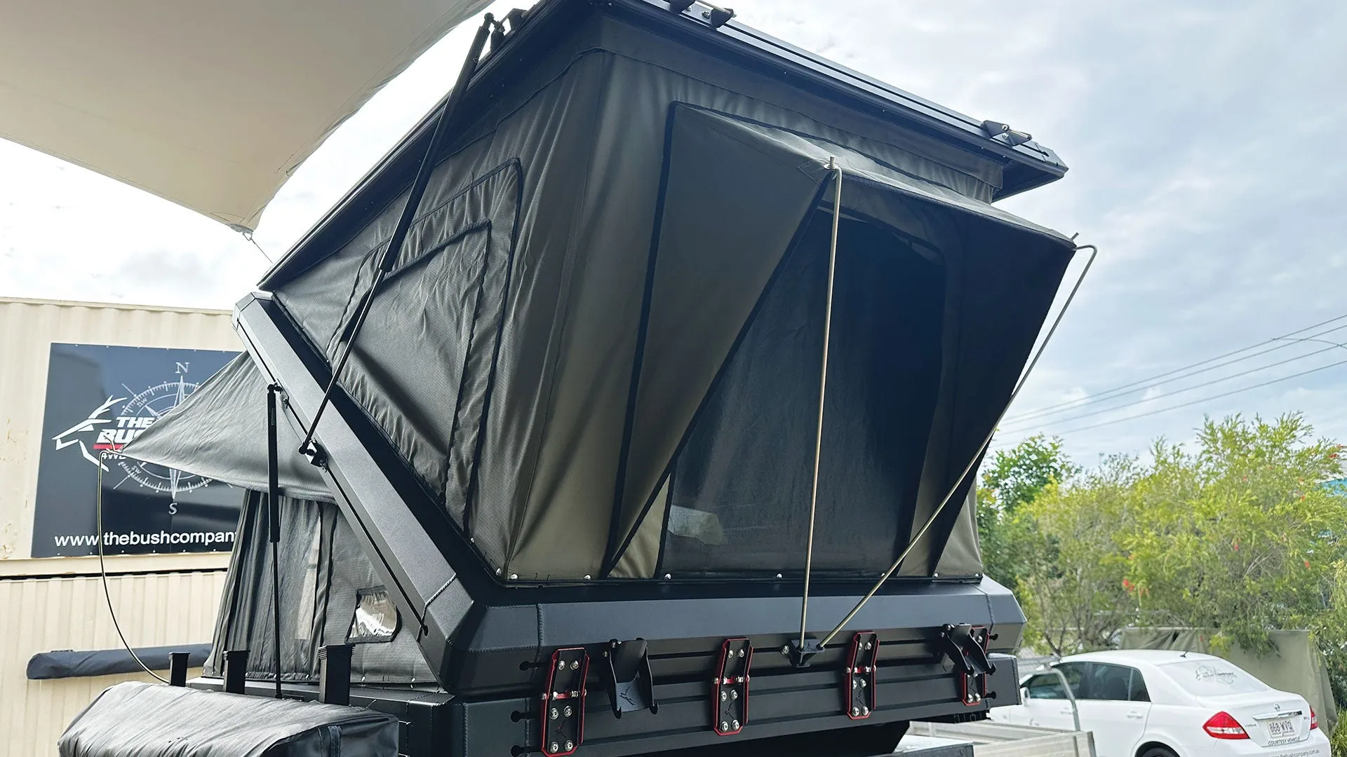 TX27 Hardshell Rooftop Tent 1.4 Double Pop - The Bush Company