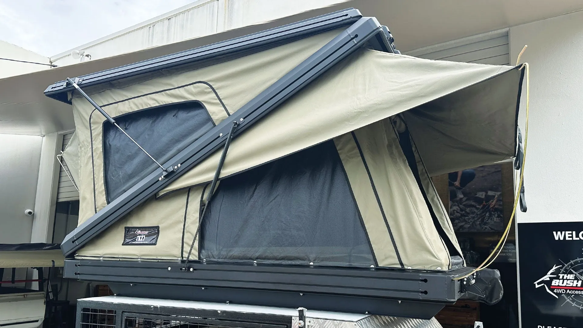 TX27 Hardshell Rooftop Tent 1.4 Double Pop - The Bush Company