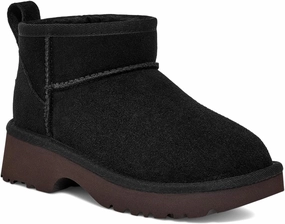 UGG Girl's K Classic Ultra Mini New Heights Fashion Boot